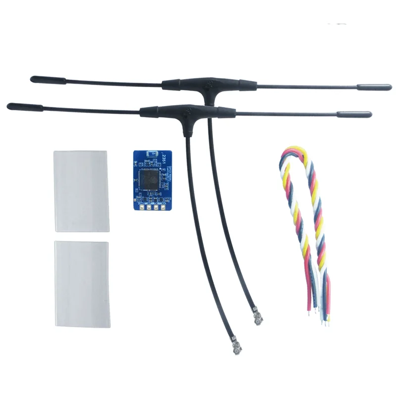 A42T-915Mhz 868Mhz ELRS RX Diversidade Receptor Dual Core RX TCXO Antena Dupla Para FPV Long Rang Racing Drone