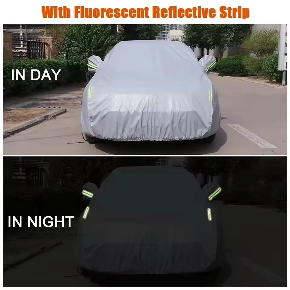 For NISSAN Terra Car Cover Outdoor Protection Covers Snow Sunshade Waterproof Dustproof Exterior UV Car Accessories view 5