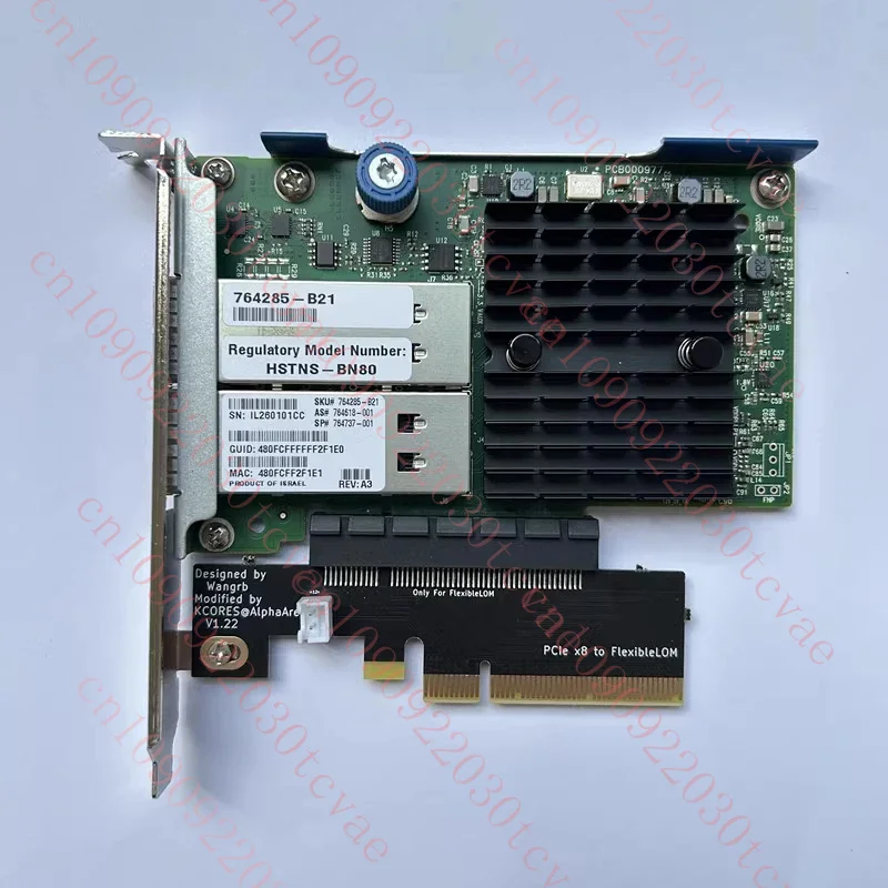 

Original For HP G8 G9 Gen8 Gen9 HSTNS-BN80 544+FLR-QSFP 764285 -B21 764618 -001 764737 -001 High Quality Fast Ship