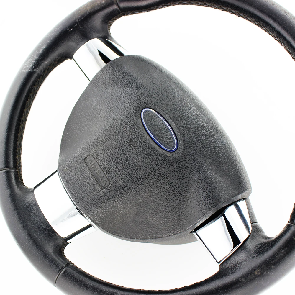 Наклейка на панель рулевого колеса из АБС-пластика для Ford Focus 2 MK2 2005-2011, Стайлинг автомобиля, внутренние молдинги, автомобильные наклейки