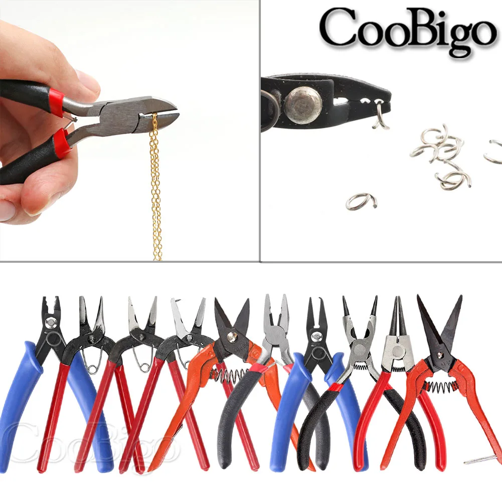 

Cutt Wire Pliers Long Needle Round Nose Manual Nippers Multifunction Jewelry Making Repair DIY Handmade Tools Multi-Style