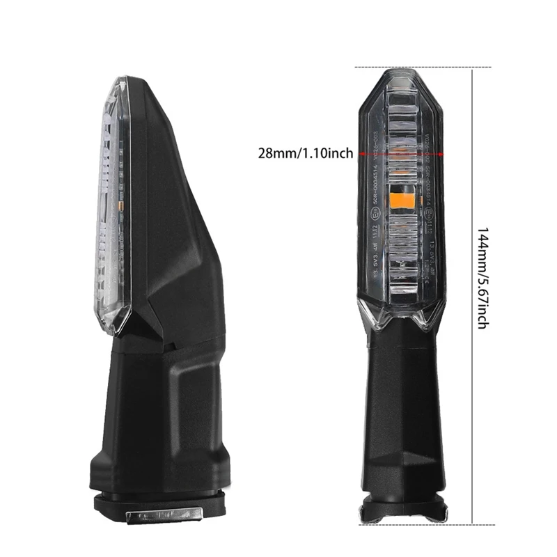 For KAWASAKI Versys 650 1000 X250 X300 Motorcycle LED Turn Signal Indicator Lights Blinkers Replacement Parts B - Image 5