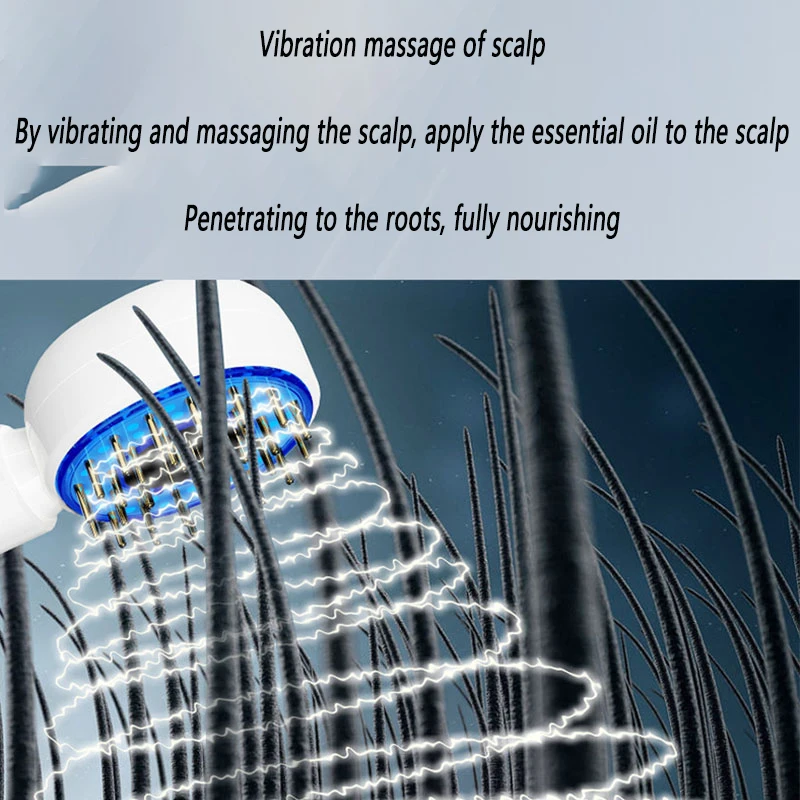 Microstroom Haarkam Hoofdverzorging Fototherapie-apparaat