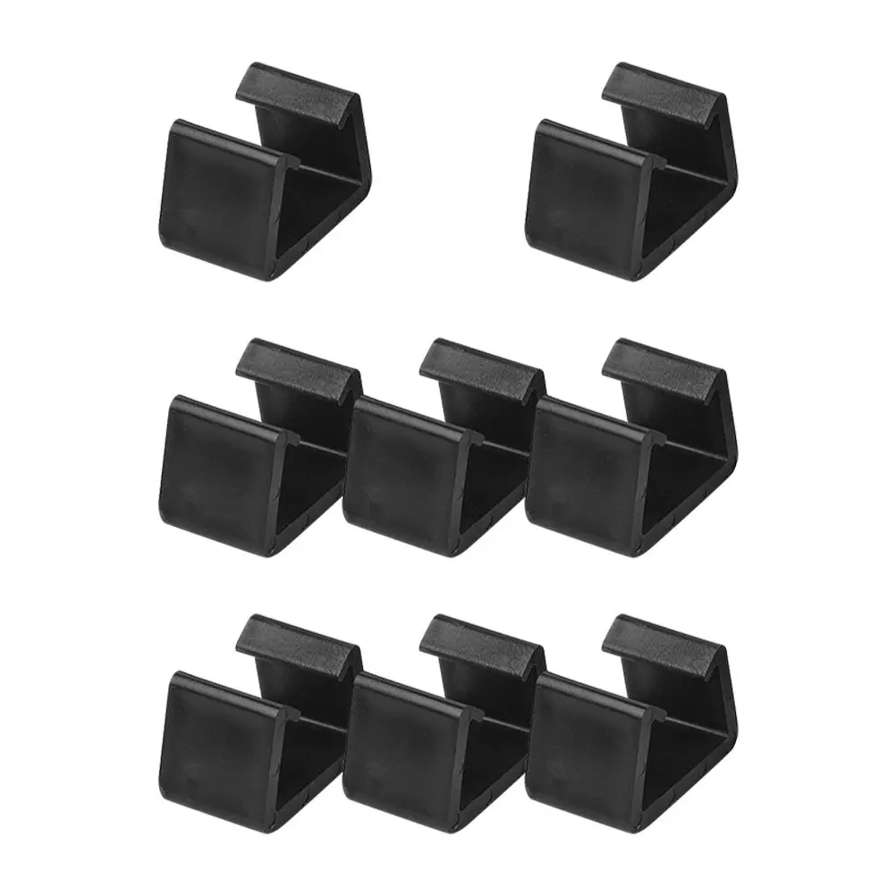 8Pcs Sectional Sofa Fasteners Plastic Clips Outdoor Furniture Alignment Clamps Wicker Chair Connectors