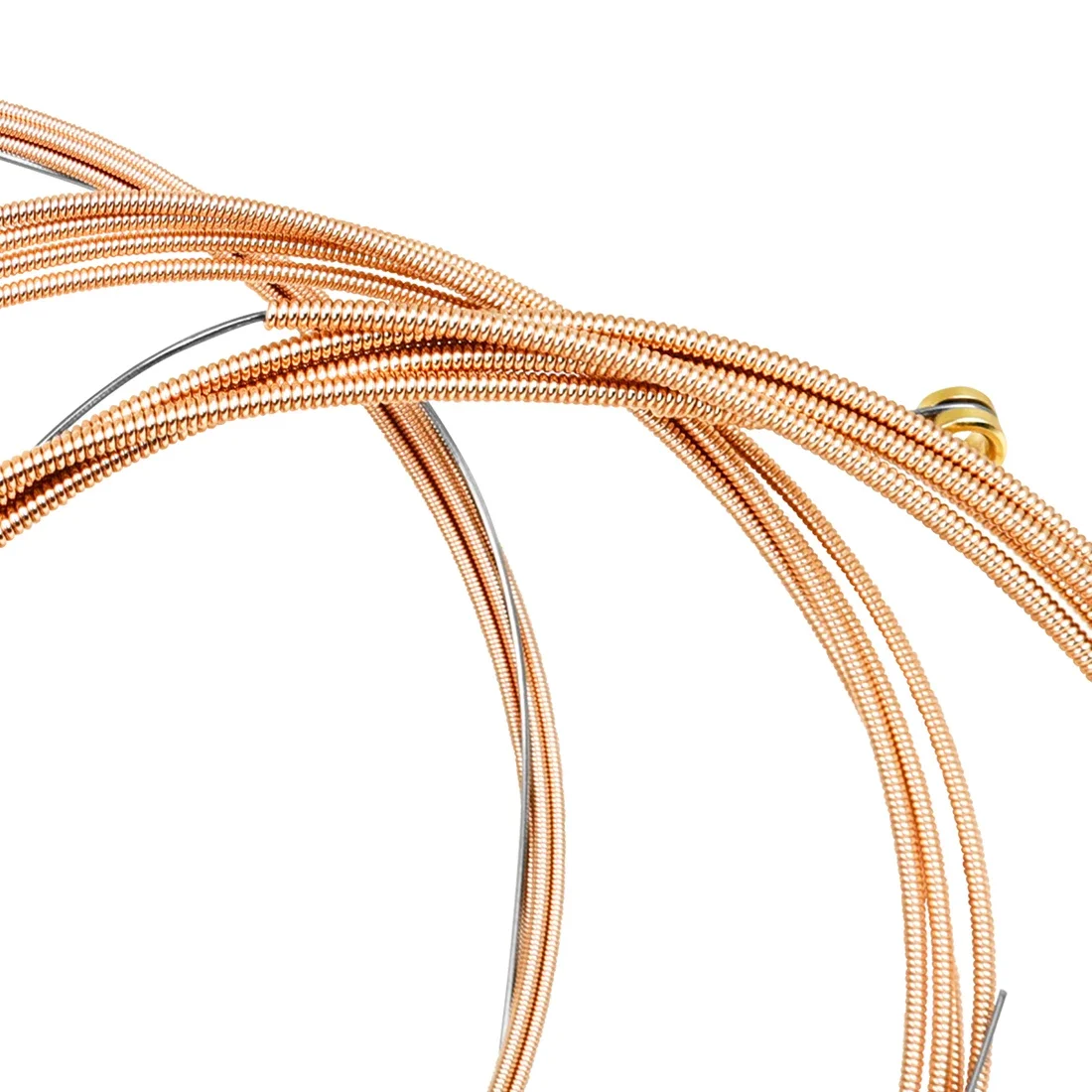Shuffle SK12 Acoustic Guitar Strings Hexagonal Alloy Phosphor Bronze Coating 6-String Folk Guitar Strings Guitarra Accessories