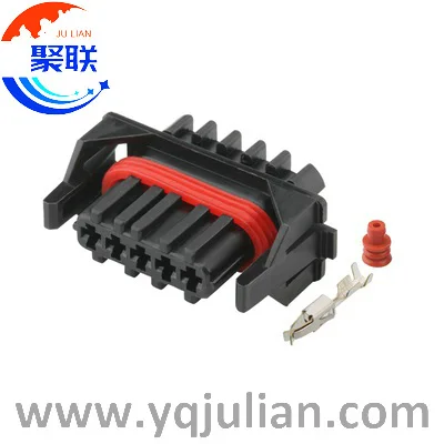 

Auto 5pin plug wiring electrical connector with terminals and seals