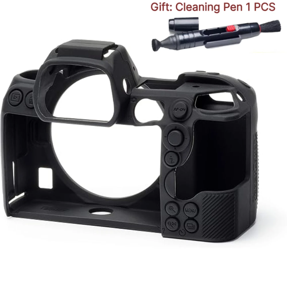 Camera case For Nikon Z5 Z6II Z7II Micro Single Protective Case Anti-drop silicone cover Camera Bag +1 PCS Free Cleaning Pen
