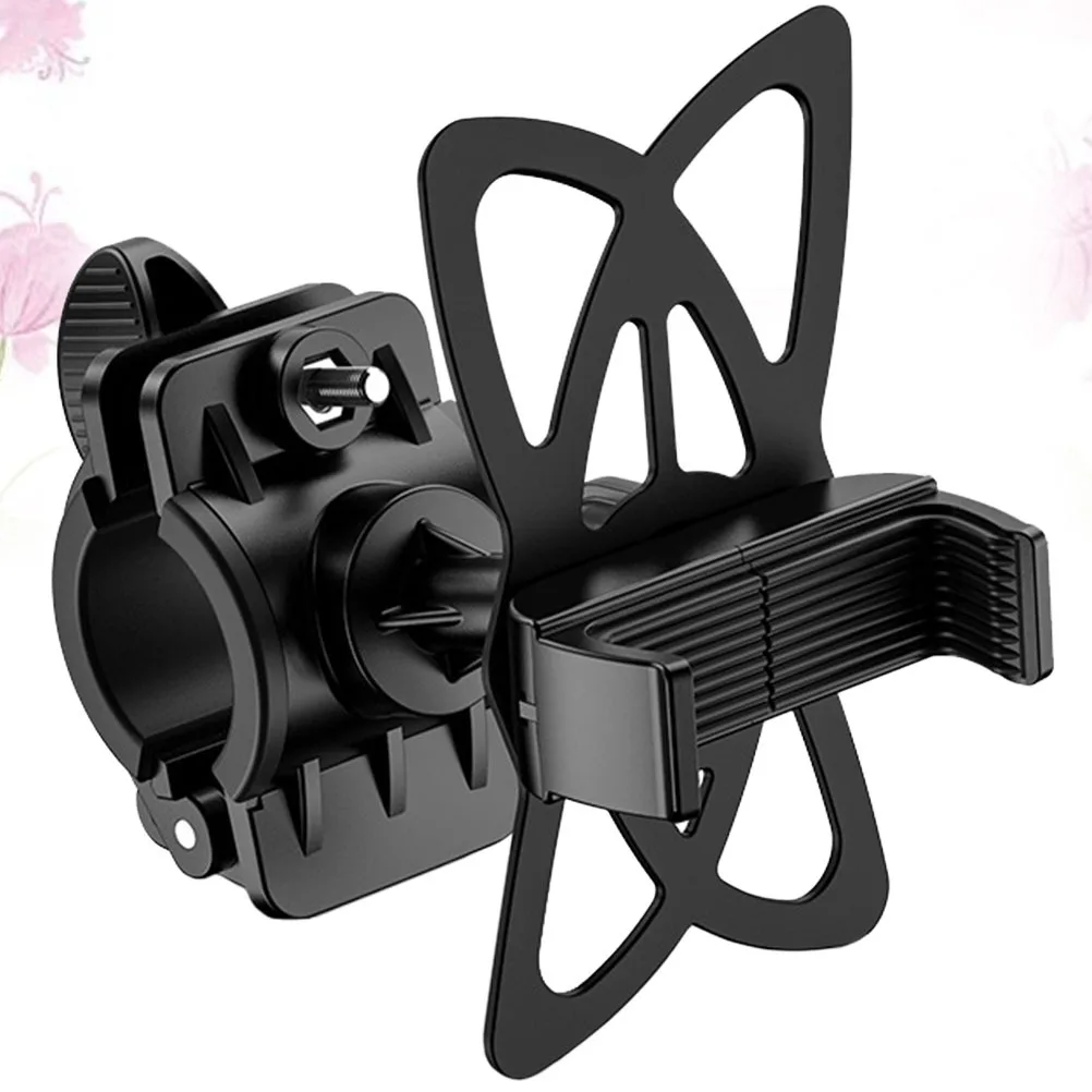 

1Pcs Bike Phone Holder Handlebar Steady Premium Material Compatible with Most Bicycles Navigation Stand Motorcycle