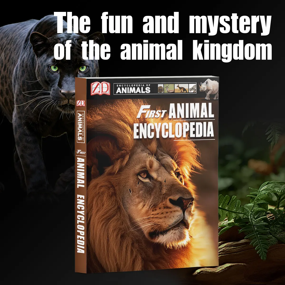 First Animal Encyclopedia for Kids: 100+ Animal Species, 800+ Vivid Illustrations, Habitats & Classification, Science Facts