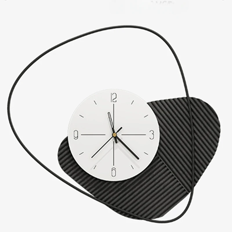 modern Metal Wall Clock for Living Room Furniture Decorative Silent Wall Clock Creative Art Restaurant Decor Quartz Wall Clocks