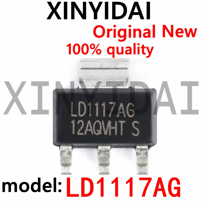 

10pcs LD1117 LD1117AG 1.2V/1.5V/1.8V/2.5V/3.3V/5.0V 1A LD1117-1.2 LD1117-1.8 LD1117-3.3 LD1117-5.0 LD1117-ADJ Regulator LDO Chip