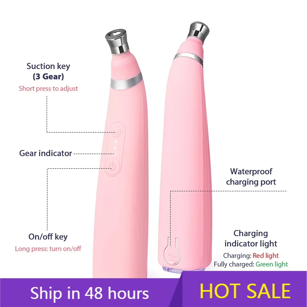 YTYIN K 4 منظف المسام فراغ شفط كهربائي الوجه كوميدو حب الشباب مزيل النازع أداة عدة إزالة فراغ ديفي #1