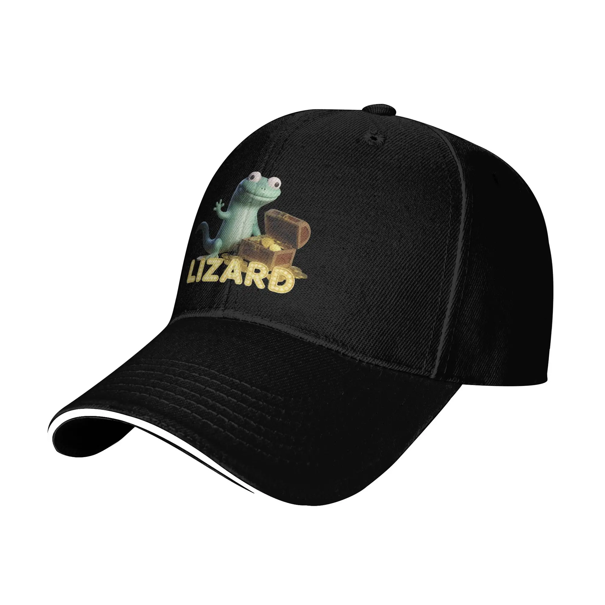 Tom Lizard Meme Golden Treasure Baseball Caps Popular  Hoppers Sandwich Hat Unisex Adjustable Sun Hat Fishing
