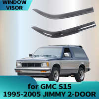 Window Visor for GMC S15 1995-2005 JIMMY 2-DOOR Wind Deflectors Rain Guards Door Visor Vent Shades Ventvisor Exterior Parts