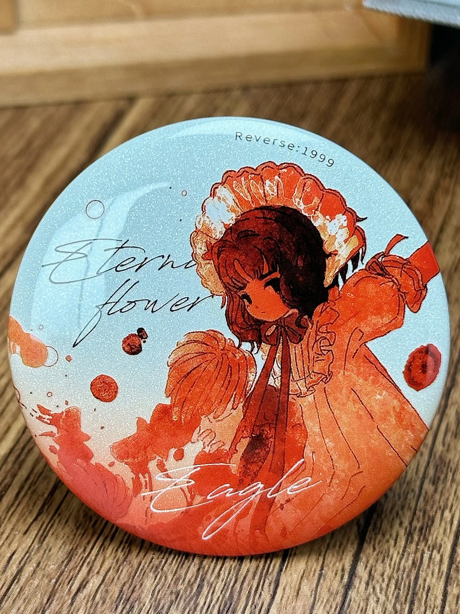 

Return to the Future 999 Eternal Flower Watercolor Series Little Spring Robin Fellow Valley Barley Collectible Anime Bae