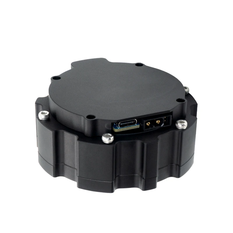 80mm Integrated Gear Motor Module With Built-in PCB Driver 310RPM 6Nm Rated Torque 18Nm Peak Torque For Industrial Automation