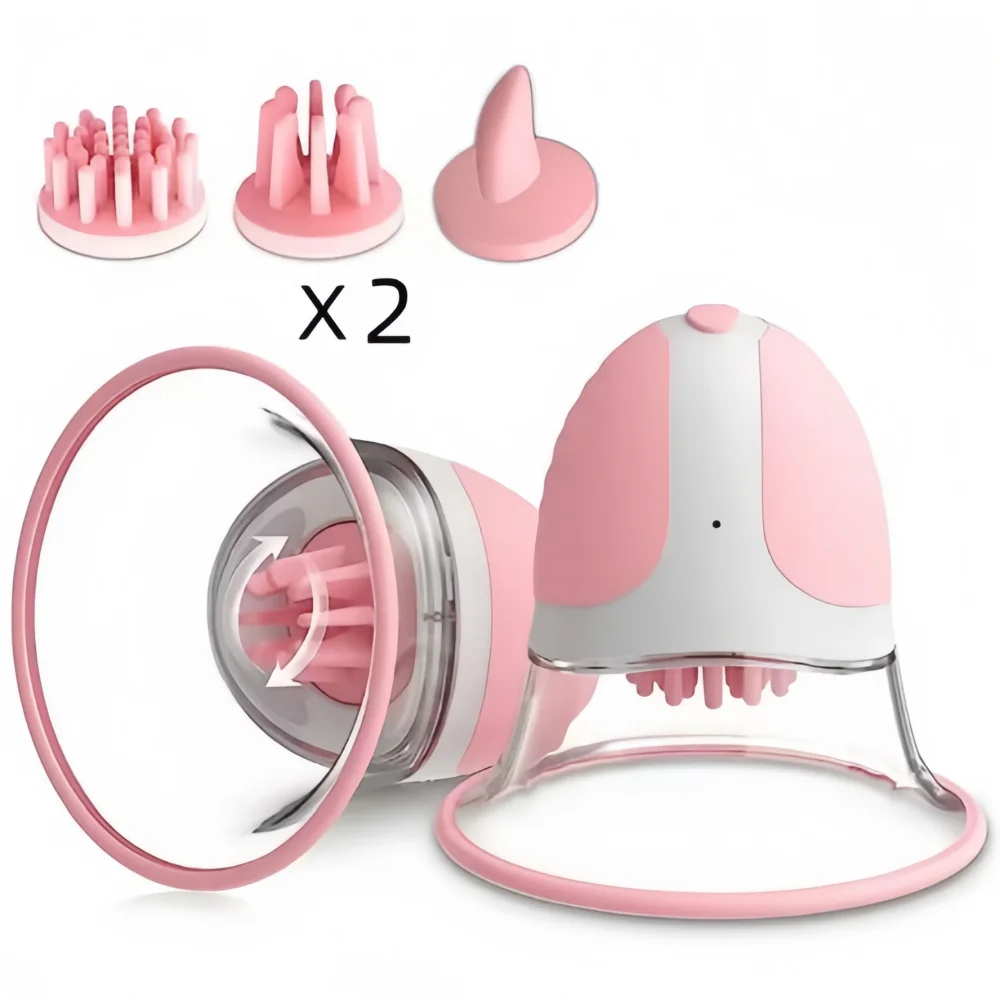 Breast Pump - Vibrateur d'augmentation mammaire à succion, pompe