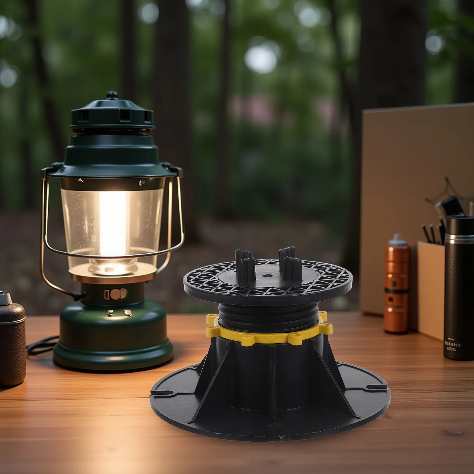 

Регулируемая опора для палубы, подъемная платформа для уличного пола, сад, высота подъема по дереву от 2,75 до 4,31, регулятор высоты соединения палубы