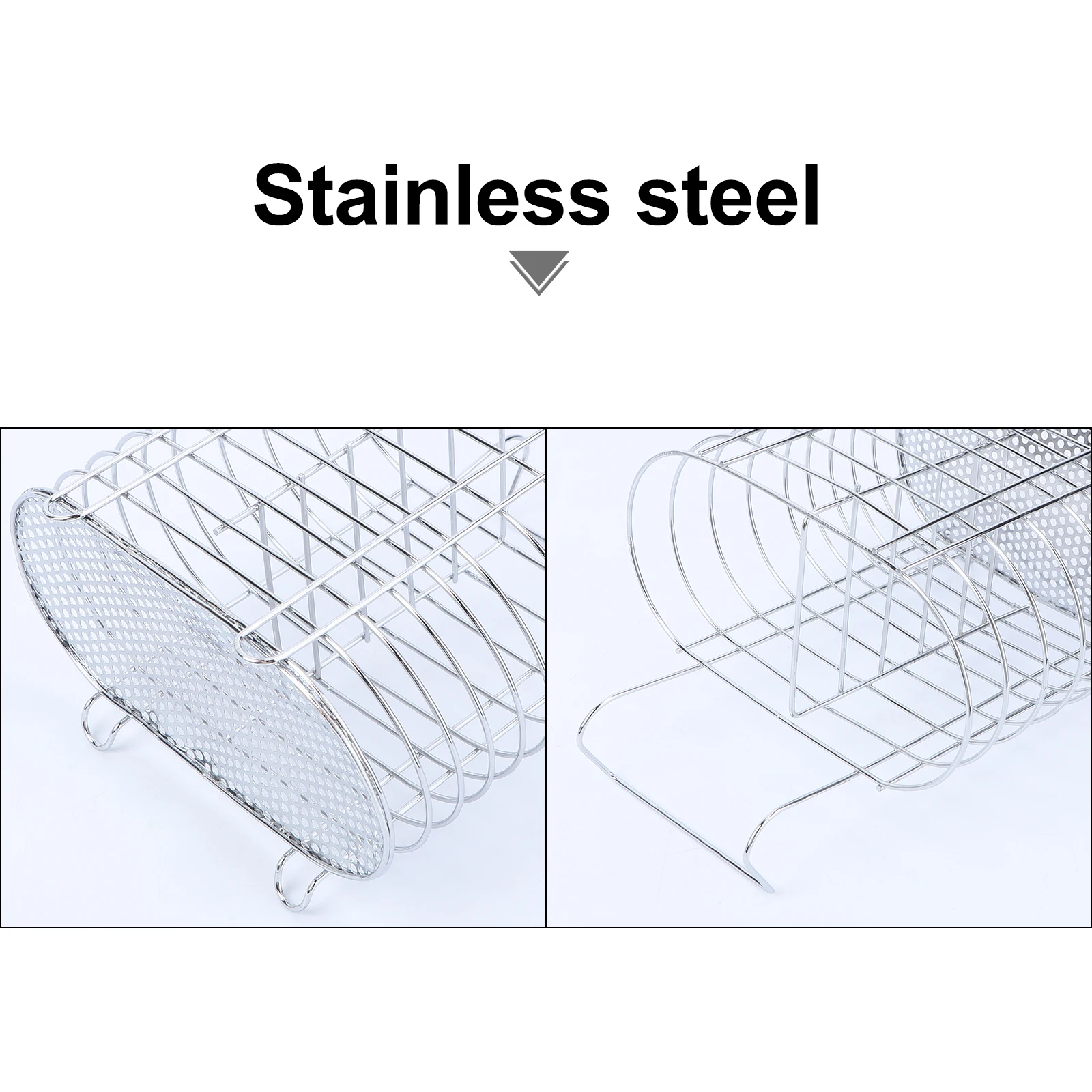 

1pc Flatware Drying Mountable Utensil Holder With Drain Holes Space Saving Tableware Organizer For Kitchen Outdoor