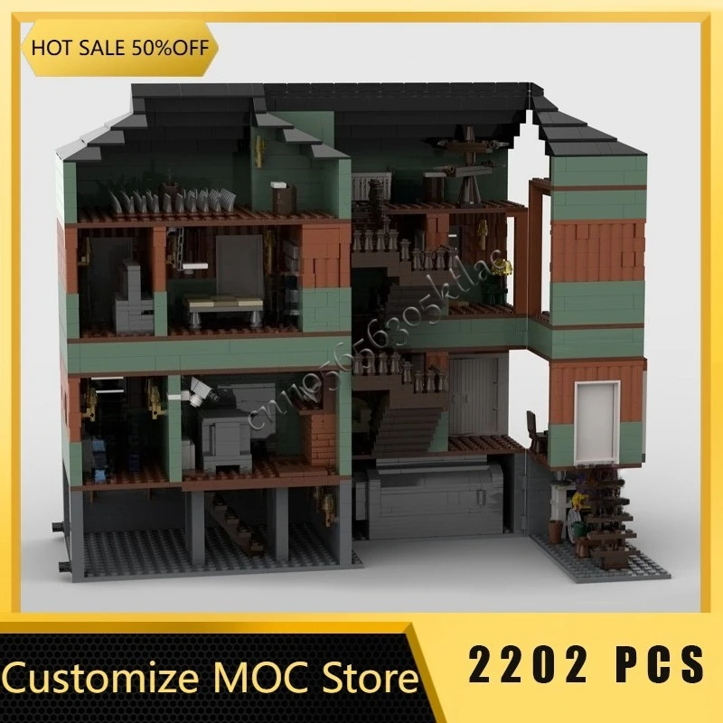 

2202 Parts Famous Movies Series MOC Room With Poisonous Model Creative Idea For Kids Popular Toys Assembly Puzzle Festival Gift