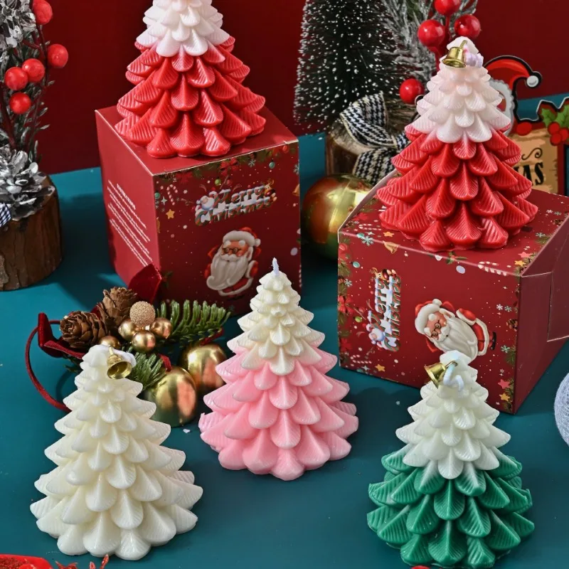 Weihnachtsbaum-Aromatherapie-Kerzen, Heimdekoration, Ornamente, Düfte, Kerzen und Souvenirs, Geschenk