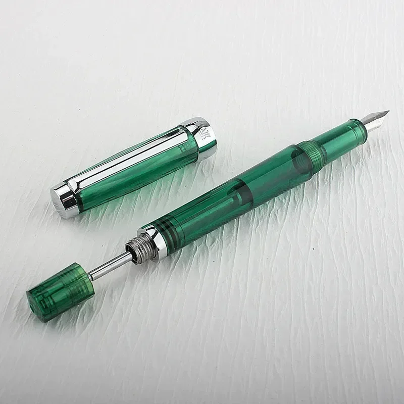 عالية الجودة يونغ شنغ قلم حبر بلاستيكي فراغ ملء EF/F أقلام حبر ملونة شفافة القرطاسية مكتب اللوازم المدرسية