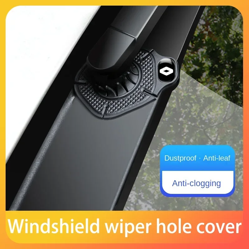 

Car wiper hole protection cover dust -proof snowproof wiper protection cushion For Renault Megane 2 Clio 4 Captur Kadjar Fluence