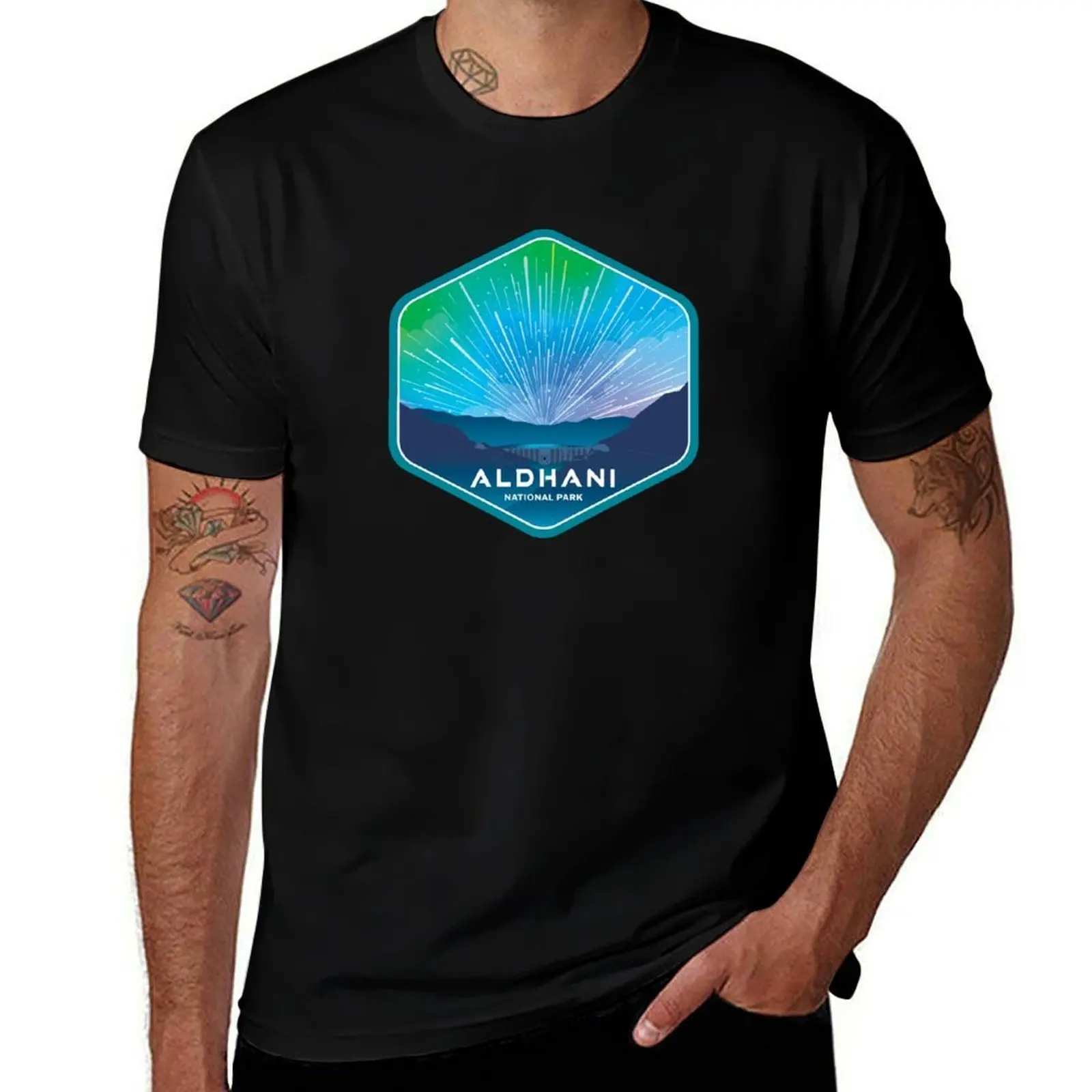 Aldhani National Park T-Shirt Worker Basic Short Sleeve Tee