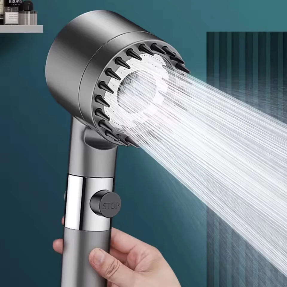 

Filtered Shower Head, High Pressure Water Flow Multiple Spray Modes Shower Head with Filter, Showerhead with ON/OFF Switch