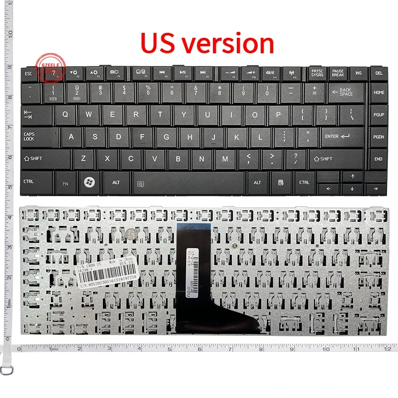 US klawiatura do laptopa Toshiba Satellite L800 L800D L805 L830 L835 L840 L845 P840 P845 C800 C840 C845 M800 M805 M840 — zdjęcie 4