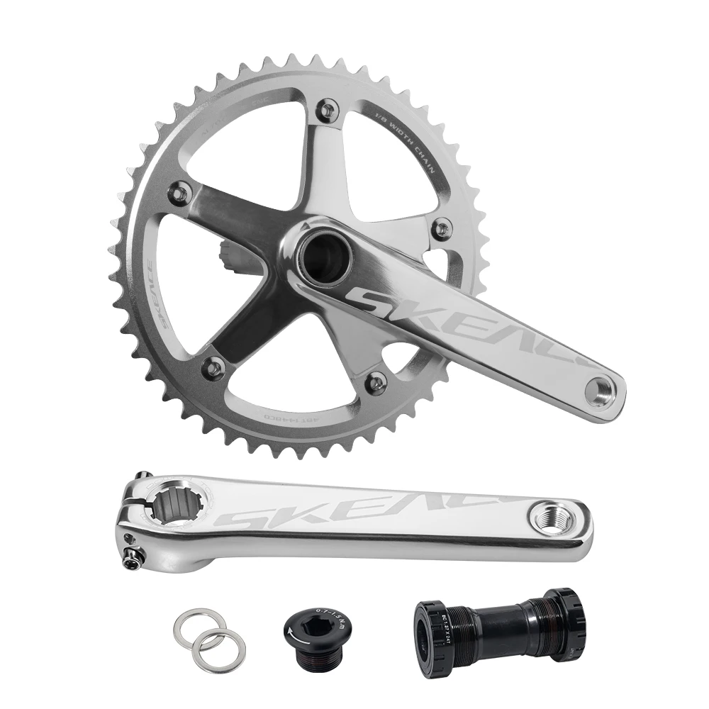 SKEACE 48T 165mm Fixed Gear Crankset Alumniun Alloy Crankset