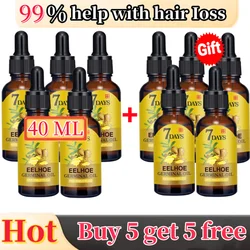 Fast Effective Hair Growth Oil Ginger Anti-Loss Hair Regrowth Serum Prevent Baldness Scalp Treatments Alopecia Hair Health Care