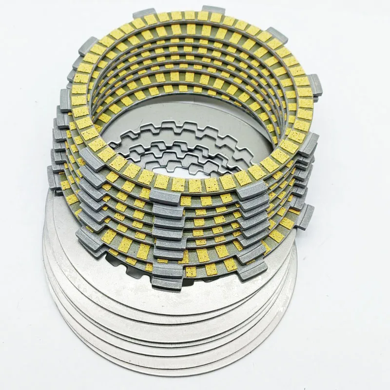 

Clutch Friction Plates Fits Honda NTV600 Revere 88-91/XL650V Transalp 650 2000-07/NT700 Deauville 2006-13/VT750DC2 Shadow 01-02
