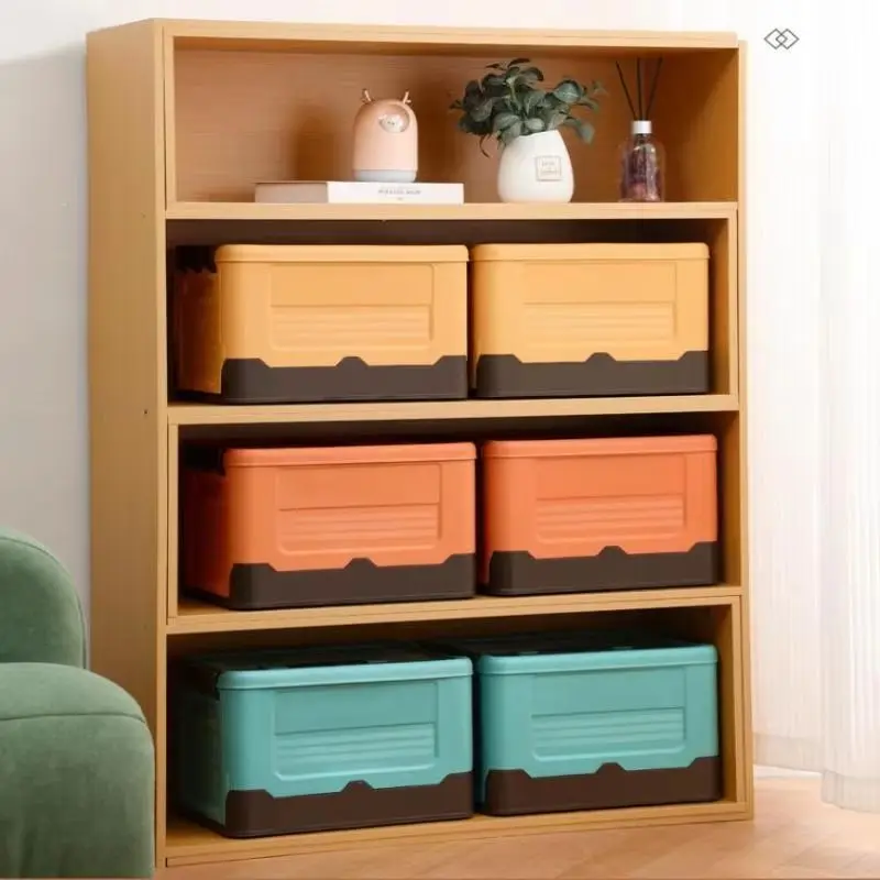 

Fold Plastic Storage Box Color Home Supplies Clothing Underwear Sock And Kid Toy Storage Organizer Cosmetics