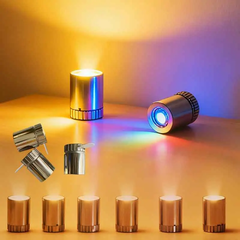 Mini lámpara Led modelo de juguetes de luz pequeña para hacer modelos DIY, globos para casa de muñecas, decoración de fiesta, artesanía a mano, diseño de mesa de arena, 10 Uds.