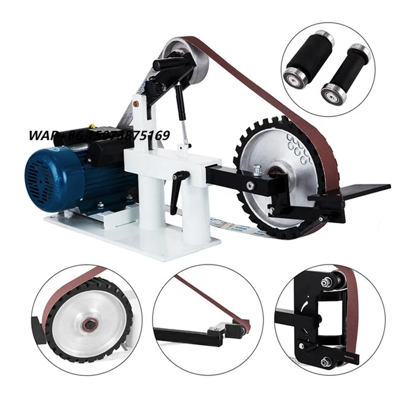 Vertical Horizontal Grinder Belt Sander Long Belt Grinding Machine