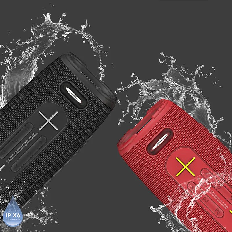 

HOPESTAR H50 Portable Wireless IPX-6 Waterproof High Power Dual Speakers Professional Outdoor Sound DJ Computer Use FM Radio