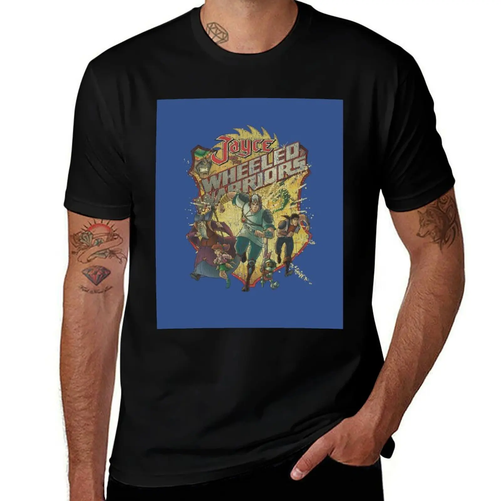 

Jayce and the Wheeled Warriors 1985 T-Shirt man t shirts for men anime t shirts for man T-Shirt