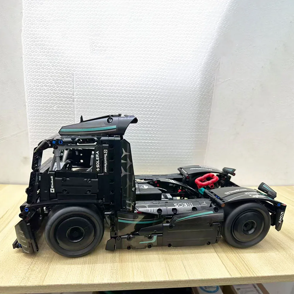 

Конструктор MOC: Тяжелый эвакуатор с плоской платформой | Обучающий конструктор, подарок на день рождения, игрушка-конструктор из кирпичиков