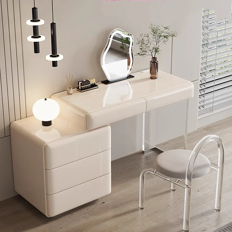 Vintage Bedroom Dressing Table Drawer European Girls Storage Dressing Table Vanity Makeup Tocador De Maquillaje Home Furniture