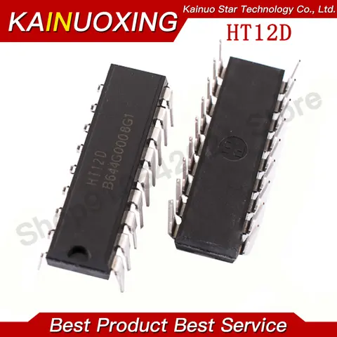 5PAIR (5PCS HT12D and 5PCS HT12E) HT12D HT12E DIP20 HT-12D HT-12E