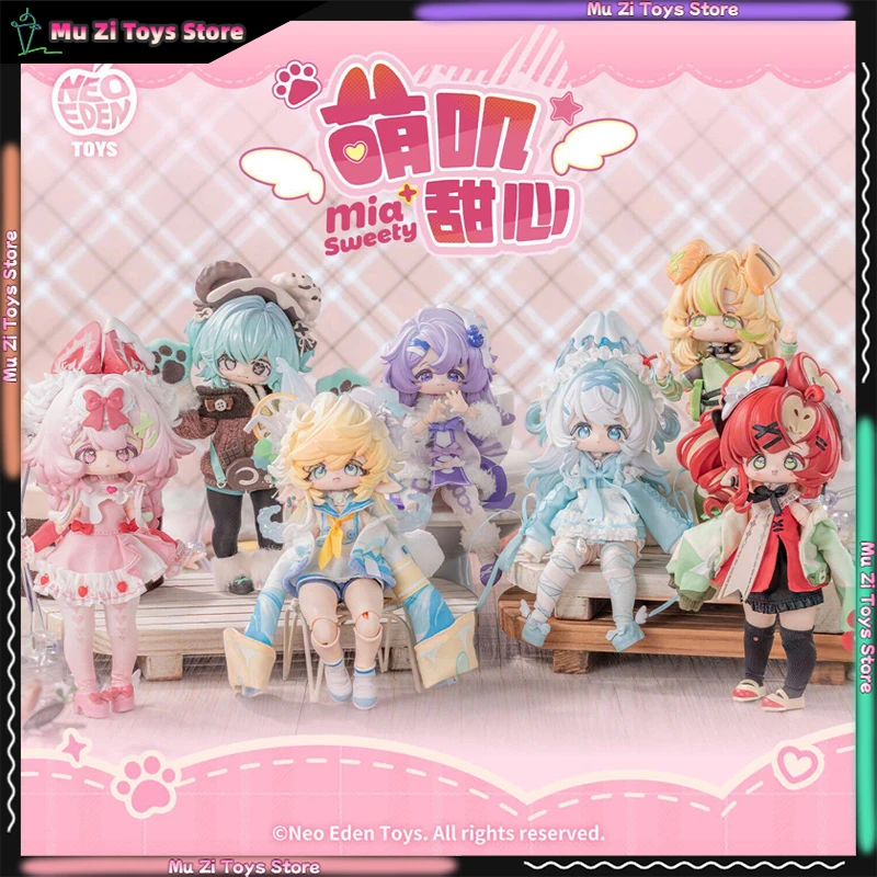 Hot New Neo Eden Toys Mia Sweety 1/12 BJD Blind Box Mystery Box Cute Action Anime Figure Kawaii Model For Festival Gift