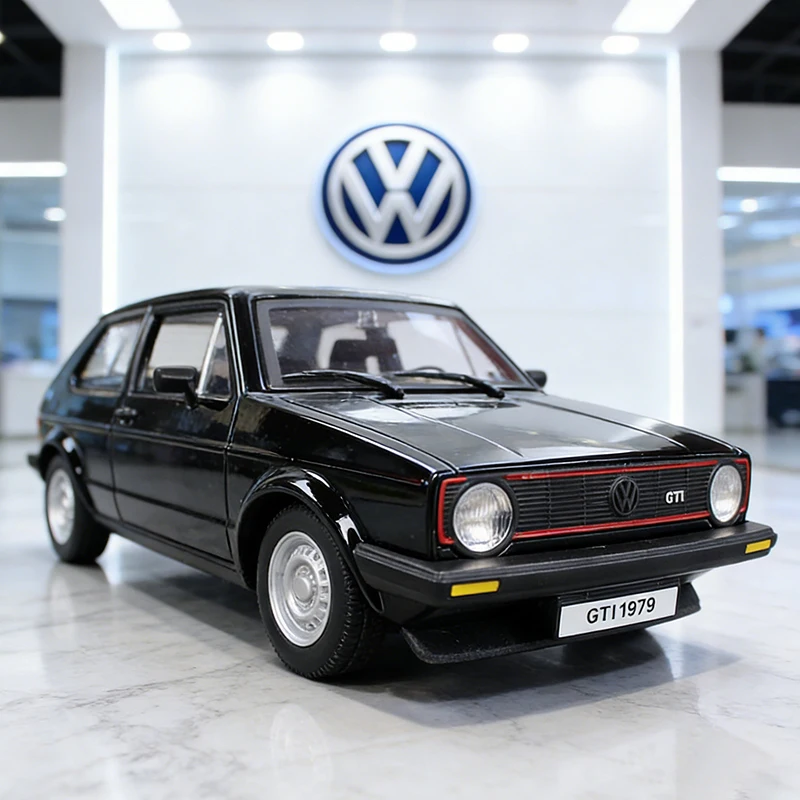 

Bburago 1:24 Volkswagen Golf Mk1 GTI 1979, литая модель автомобиля из сплава, игрушечная машинка, миниатюрная масштабная модель автомобиля для детей
