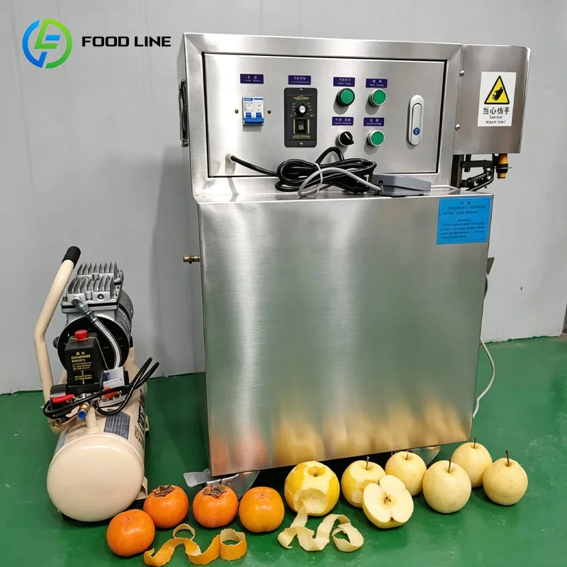 Fruit Peeling Machine Persimmon Peeler Apple Pear Automatic Hard Fruit Skin Peeling Machine Customized