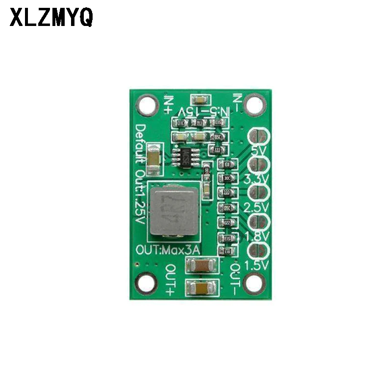 5pcs CA1235 Adjustable Power Module CA-1235 Buck Power Module 1.25V 1.5V 1.8V 2.5V 3.3V 5V Output 5-15V Input Step-Down Supply