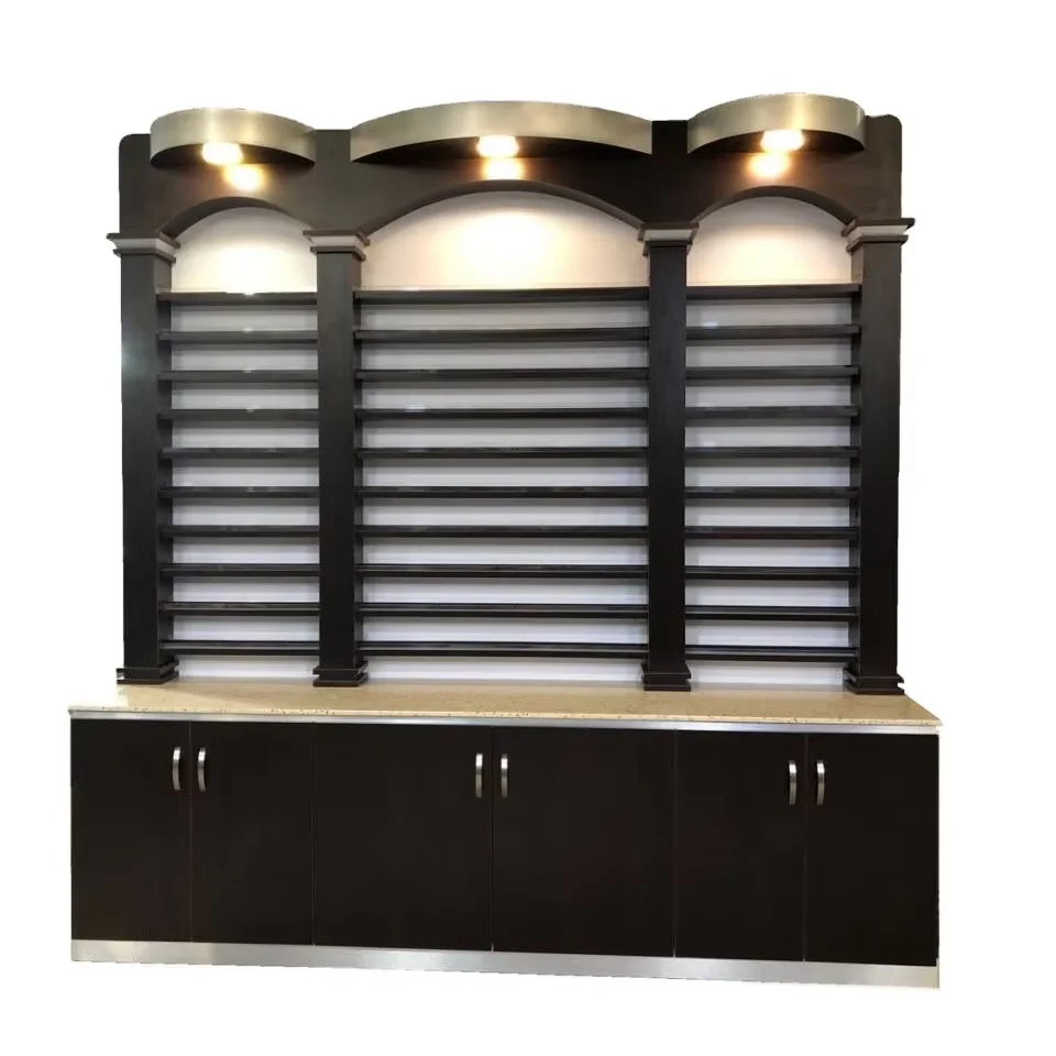 

Bomacy Large Capacity Nail Polish Rack Display Rack Polishing Cabinet Surface Easy to Clean