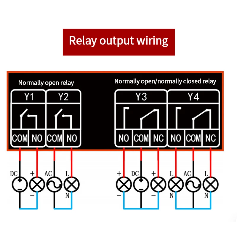 Relay Output Module (Digital/Switching Output, RS-485 Communication, I/O Expansion Board, PLC Control Board, Modbus)