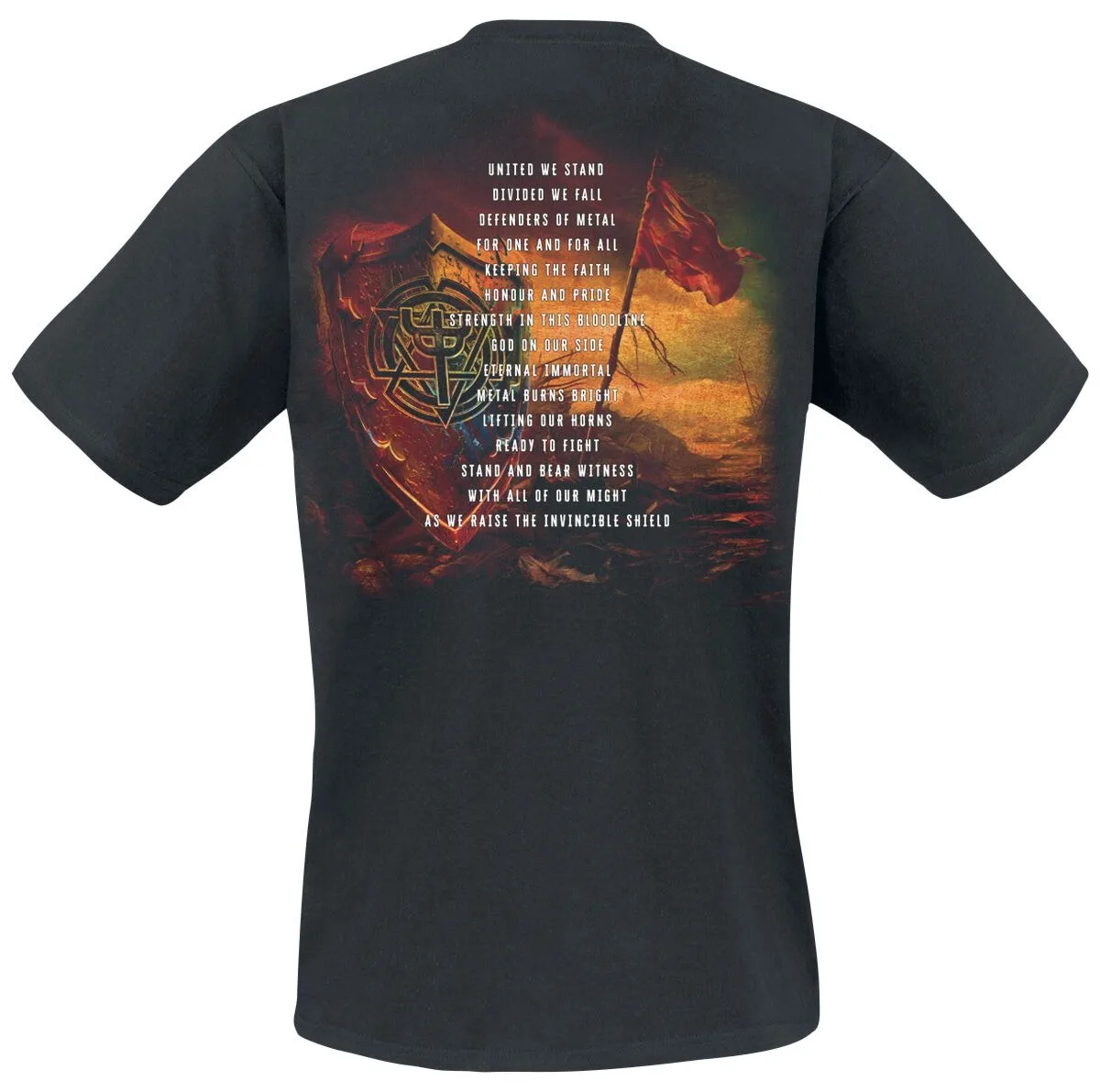 Judas Priest Fire Shield Graphic T-Shirt 100% Cotton Soft Breathable Unisex Streetwear Tee Men Women Casual Crew Neck