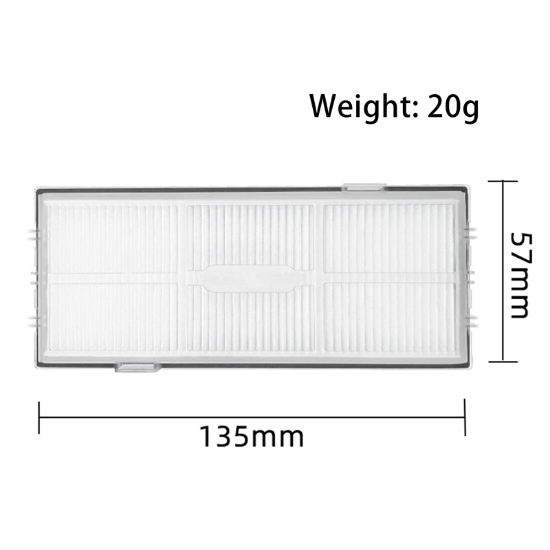 ل Roborock S8 برو الترا/G20 استبدال عالية السرعة تنظيف المتداول فرشاة الجانب فرشاة Hepa تصفية الغبار حقيبة ممسحة