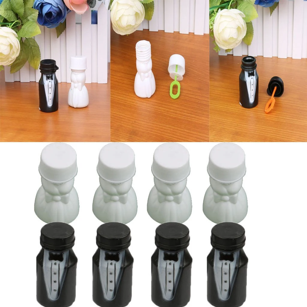 Wedding party bride and groom bubble bottle 1 sets (24pcs)